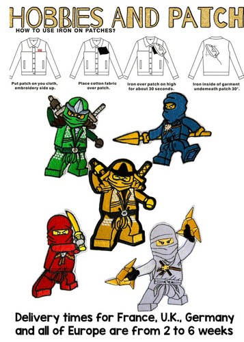 Patch ninjago toppa - ninjago,