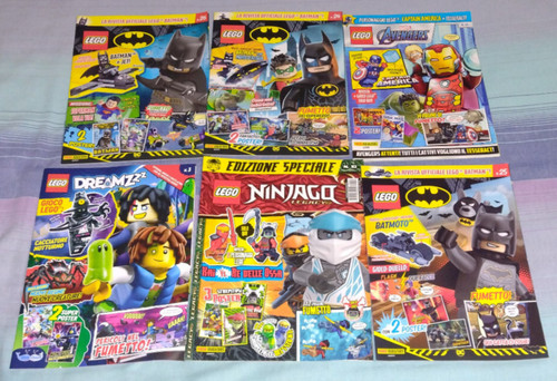 Lotto riviste lego batman - 8, (batman