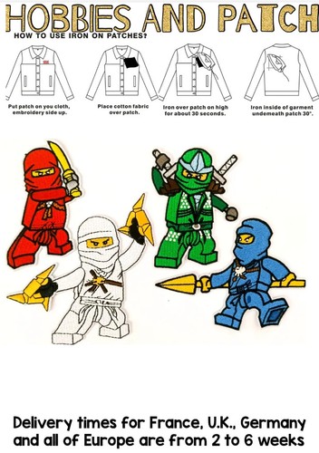 Patch ninjago toppa - ninjago,