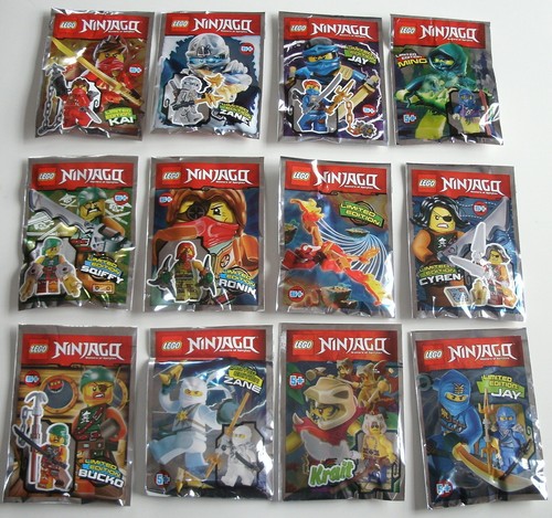 Lego ninjago minifigures - lego,